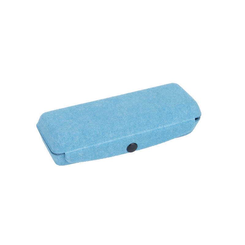 Eyesglass felt hard case